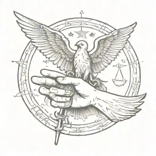 Loyalty oath tattoo design idea