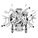 hacking, formula 1, time, grass roots tattoo design idea