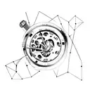 hacking, formula 1, time tattoo design idea