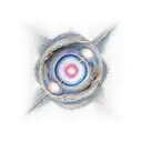 starry night inside creation of Adam  tattoo design idea