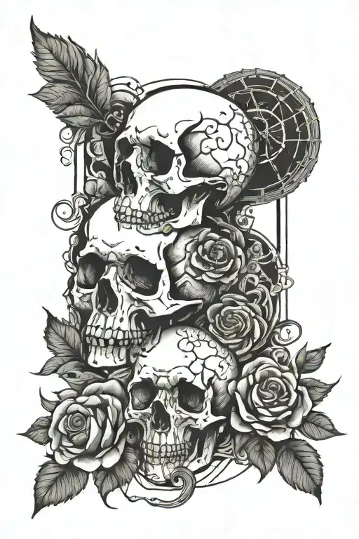 stoic philosophy seneca stoic memento mori tattoo design idea