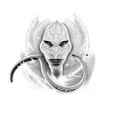 black mamba tattoo design idea