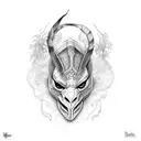 black mamba tattoo design idea