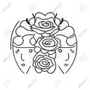 Father daughter wife tattoo design idea