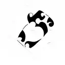 puzzle piece tattoo design idea