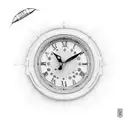 24 hour person with clock tattoo design idea