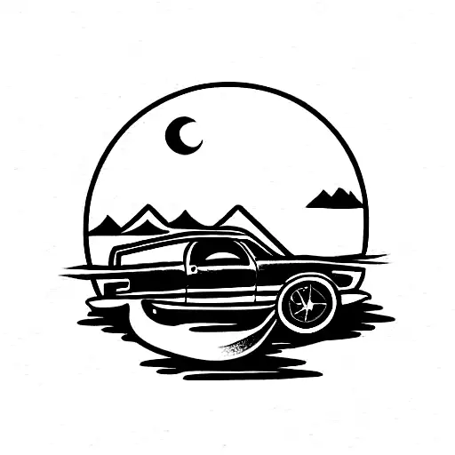 el camino no termina tattoo design idea