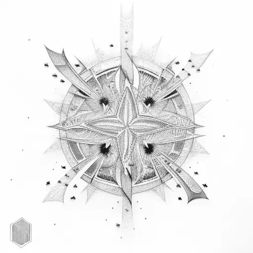 Southern Cross Stars tattoo design idea