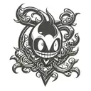 Chandelure Pokemon character tattoo design idea