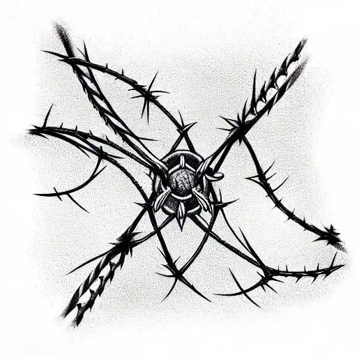 Barbed Wire tattoo design idea