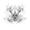 deusa kali tattoo design idea