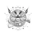 rare in Chinese words tattoo design idea