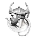 roman soldier full body tattoo design idea