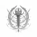 leviathan tattoo design idea