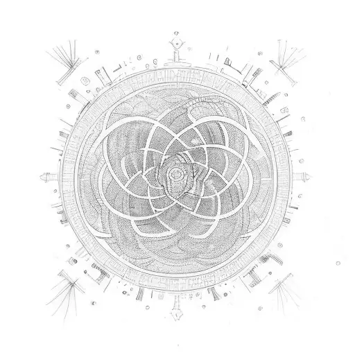 fibonacci sequence tattoo design idea