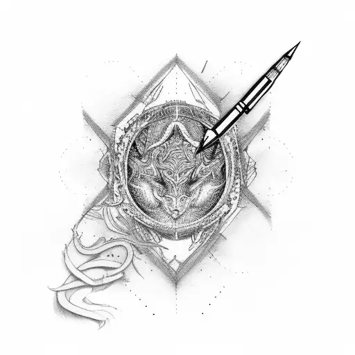 10, 22, 1973 Fancy writing tattoo design idea