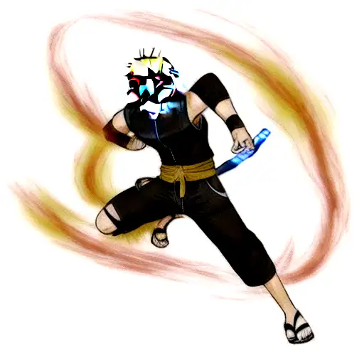 naruto sleeve arm tattoo design idea