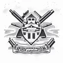 Володарского Private Military Company tattoo design idea