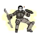 Loki, Casey Jones, Gears of War tattoo design idea