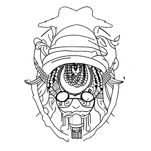 gypsy tattoo design idea