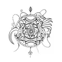 gypsy tattoo design idea