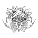 gypsy tattoo design idea