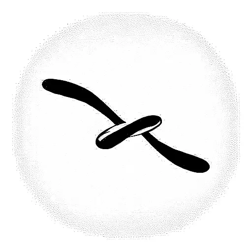 Infinity love and air Symbol  tattoo design idea