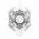 Unconditional love keltic, infinity breathing symbols tattoo design idea