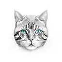 motorhead with cat and yamaha tattoo design idea