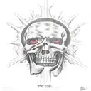 tree, heaven vs hell, usa flag, 7 deadly sins, 7 saving graces tattoo design idea