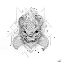 anxiety tattoo design idea