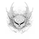 anxiety tattoo design idea