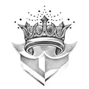 Queen's Crown tattoo design idea