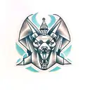 Anubis tattoo design idea