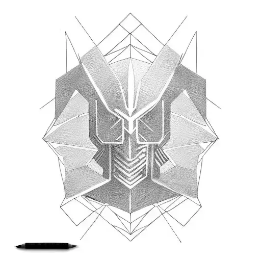 cyberpunk androgynous spine tattoo tattoo design idea