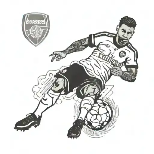Arsenal Football Club tattoo design idea
