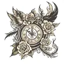 time heals what lessons cannot tattoo design idea