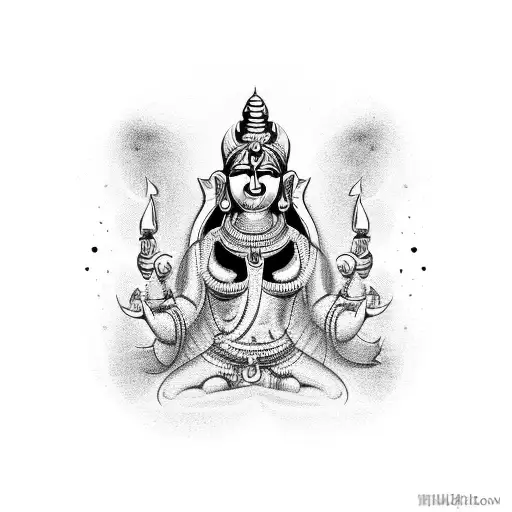 Goddess Kali tattoo design idea