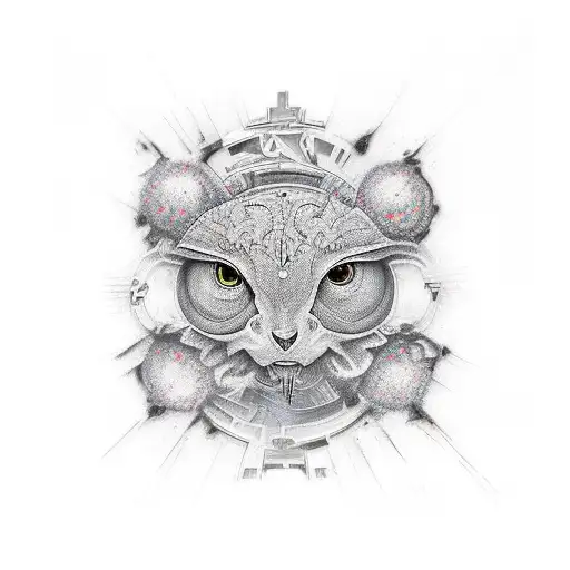 cielo estrellas tattoo design idea