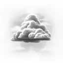 cloud with hustler  tattoo design idea