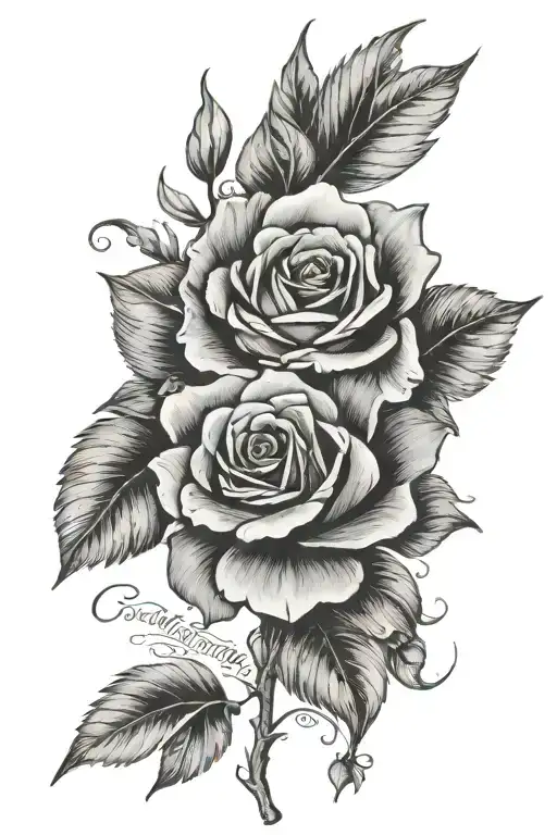 1 Corinthians 13:4 bible verse tattoo design idea