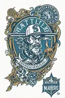 Seattle Mariners  tattoo design idea