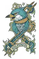 Seattle Mariners, Pacific Northwest nature tattoo design idea