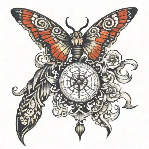tattoo with years 2003,2005,1975 and 1966 tattoo design idea