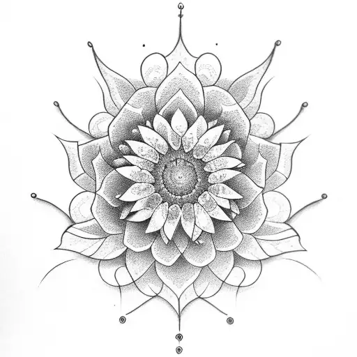 flowers cute and large enough to cover 7 chakras spine tattoo tattoo design idea