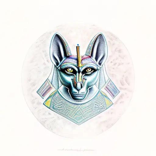 Anubis tattoo design idea