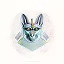 Anubis tattoo design idea