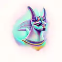 Anubis tattoo design idea