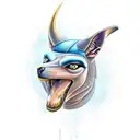 Anubis tattoo design idea