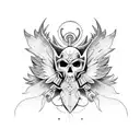 seraphim tattoo design idea